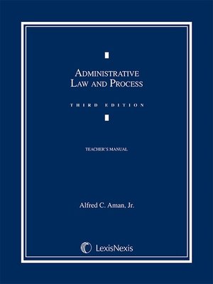 cover image of Administrative Law and Process